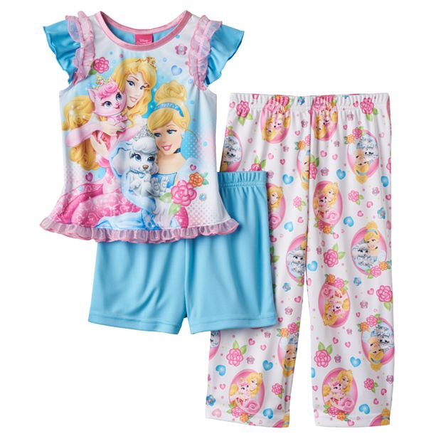 Disney Princess Palace Pets Pajama Set Toddler Girl