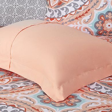 Madison Park Essentials Orissa Comforter Set with Cotton Sheets
