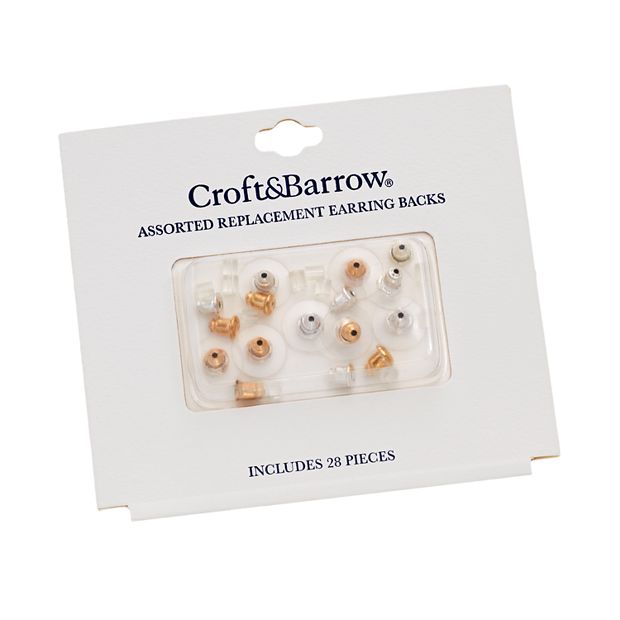 Croft & Barrow® Replacement Earring Backing Set