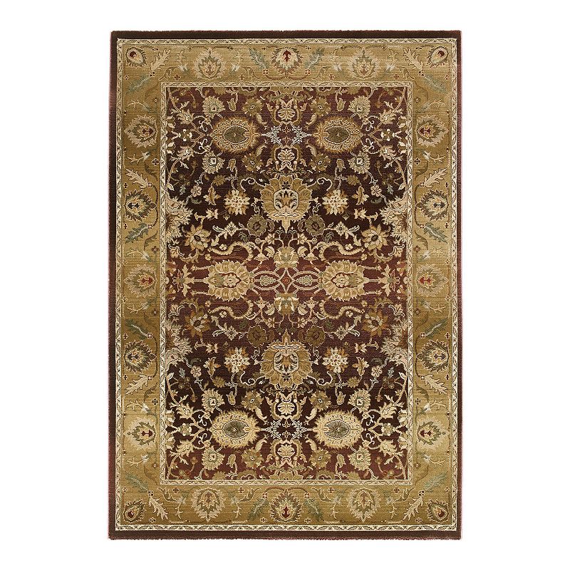 StyleHaven Gavin Floral Rug, Brown, 2.5X9 Ft