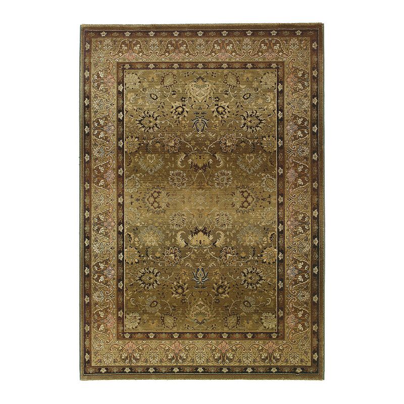 StyleHaven Gavin Classic Rug, Green, 8Ft Sq