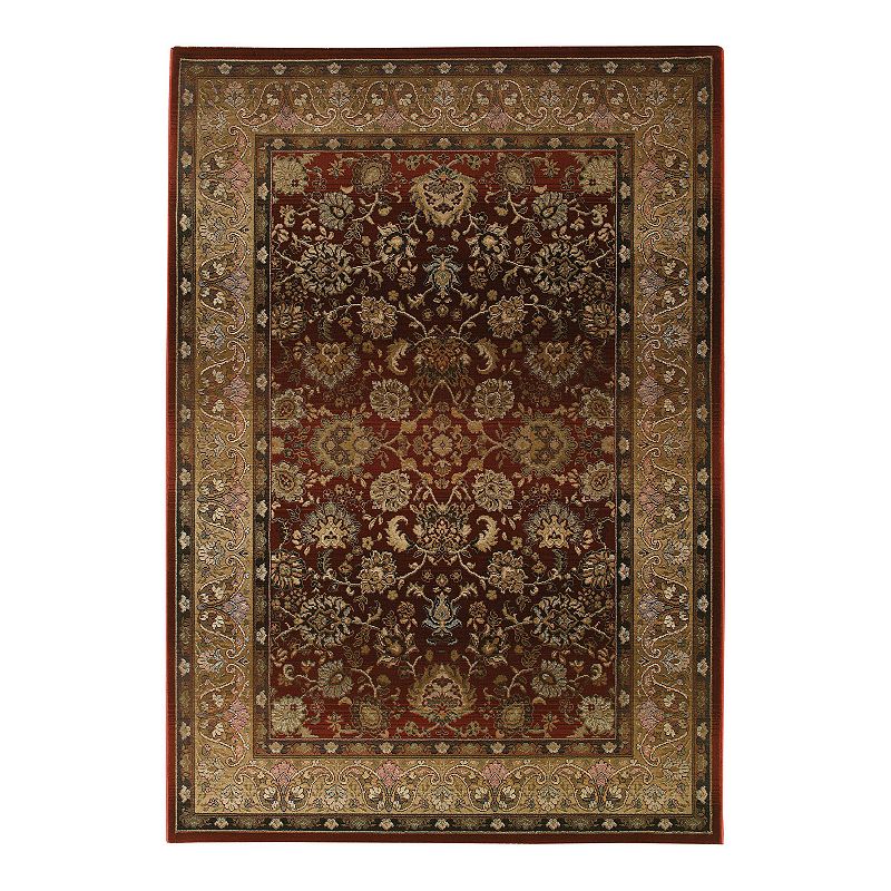 StyleHaven Gavin Classic Rug, Red, 8Ft Rnd