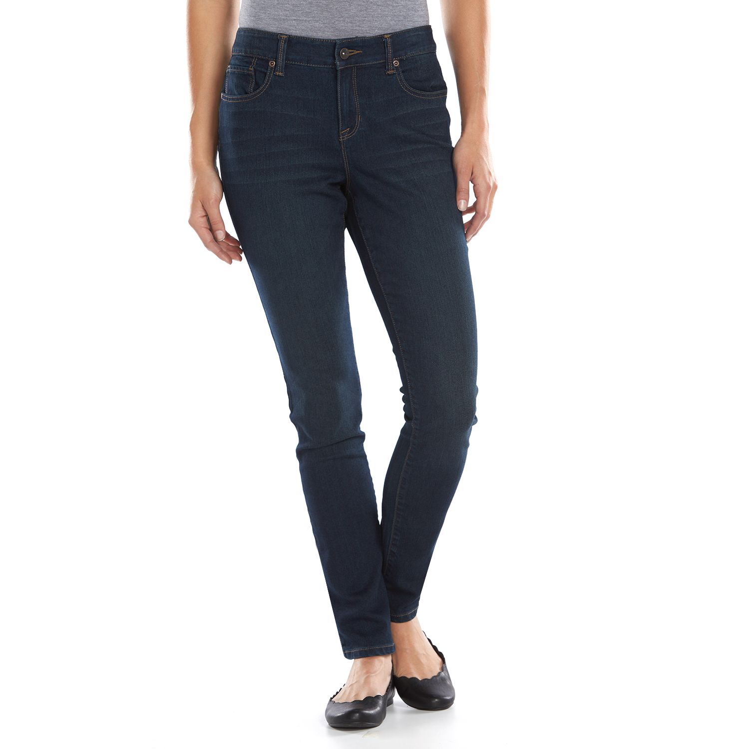 slim straight leg jeans womens