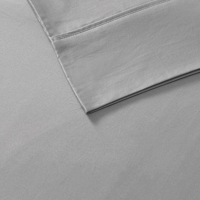 Sleep Philosophy Liquid Cotton 300-Thread Count Sheet Set and Pillowcases, 