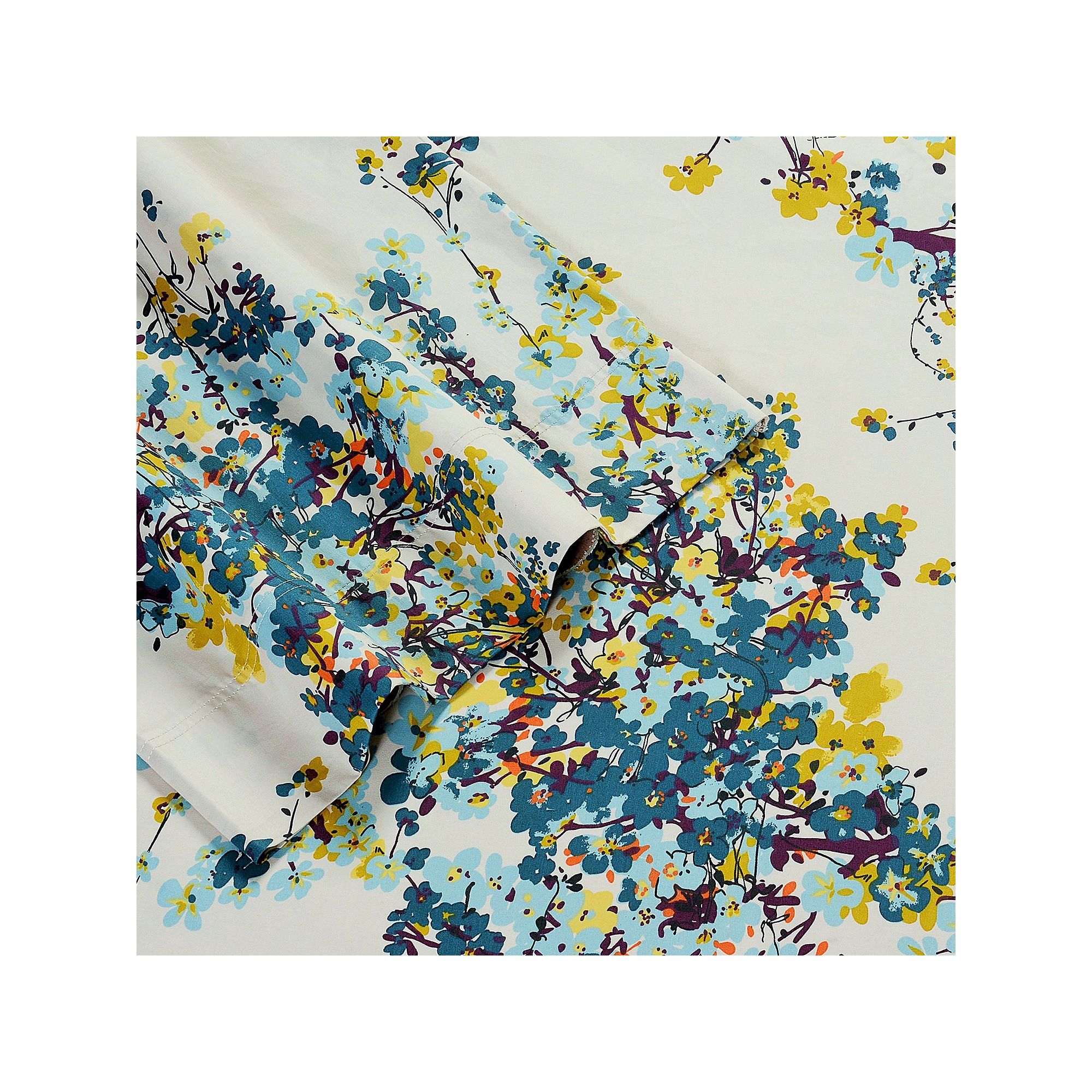 Tribeca Living Casablanca Floral 300-Thread Count Egyptian Cotton Sateen De