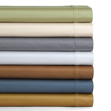 Solid 500-Thread Count Egyptian Cotton Sateen Deep-Pocket Sheets