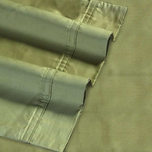 Tribeca Living 500 Thread Count Sateen Extra Deep Pocket Sheet Set