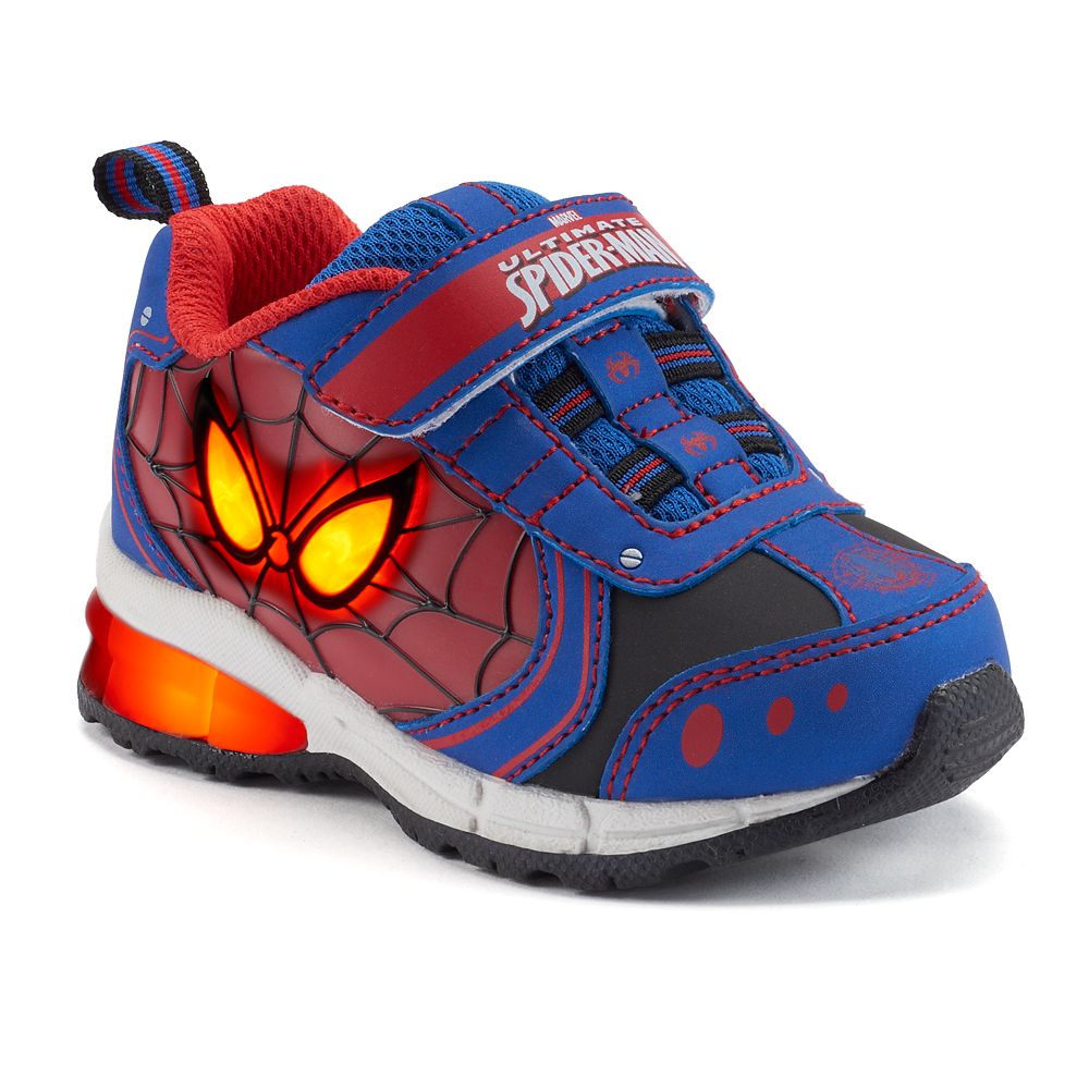 Marvel Spider-Man Toddler Boys' Light-Up Sneakers