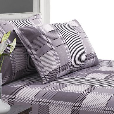 Print Deep-Pocket Flannel Sheets