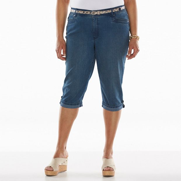 Gloria Vanderbilt Skimmer Denim Capris