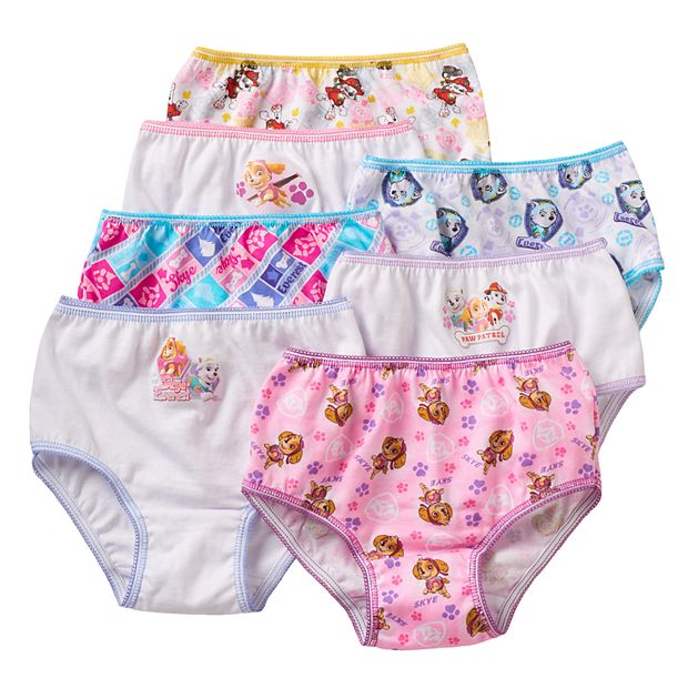 Toddler Girls Character Briefs Underwear, 12-Pack, Sizes 2T-4T 