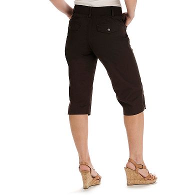 Lee Taylor Relaxed Fit Twill Skimmer Pants - Women's