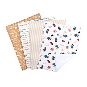 Paddington Bear 4-pk. Burp Cloths by Trend Lab