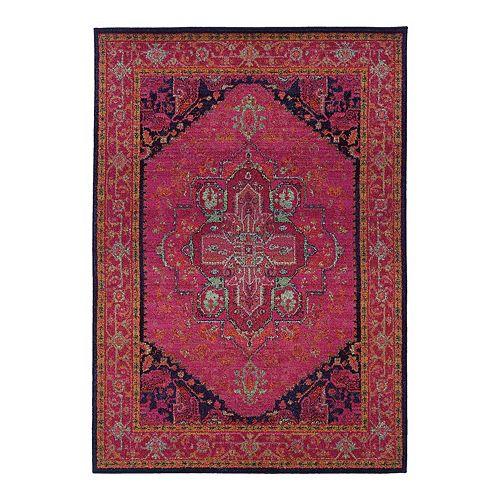 Oriental Weavers Kaleidoscope Framed Rug