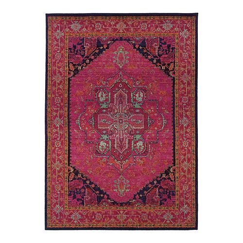 Oriental Weavers Kaleidoscope Framed Rug