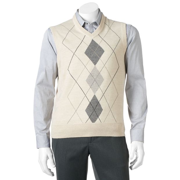 Kohls on sale argyle sweater