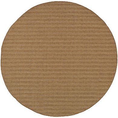 StyleHaven Kendall Striped Faux Sea Grass Indoor Outdoor Rug