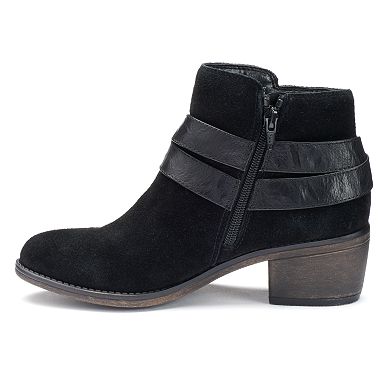 Sonoma Goods For Life® Women's Buckle Suede Ankle Boots