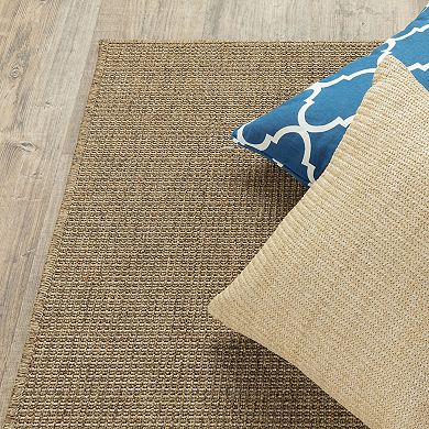 StyleHaven Kendall Indoor Outdoor Faux Sea Grass Rug