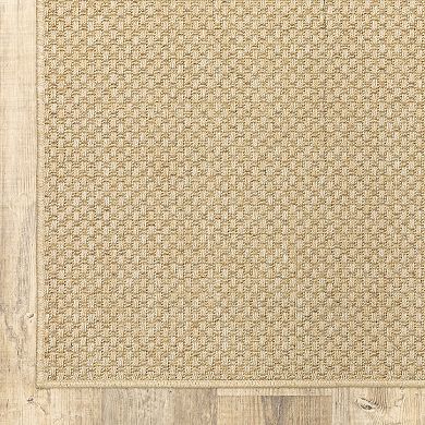 StyleHaven Kendall Faux Sea Grass Indoor Outdoor Rug