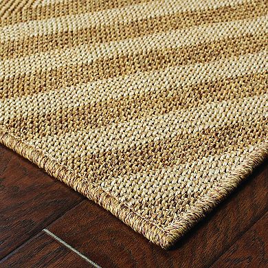 StyleHaven Kendall Chevron Indoor Outdoor Rug