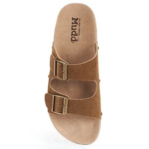 mudd buckle sandals