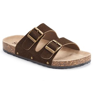 mudd buckle sandals