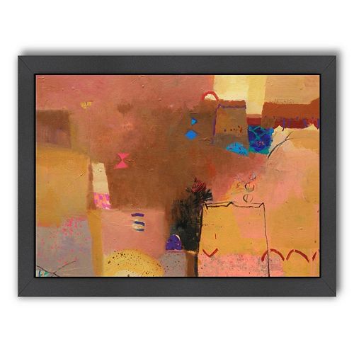 Americanflat ''Golden Light'' Framed Wall Art