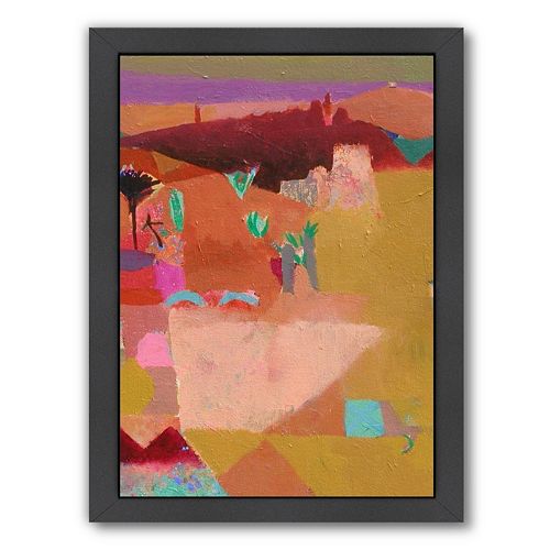 Americanflat ''Atlas Angles'' Framed Wall Art