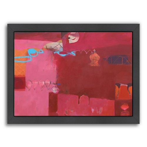 Americanflat ”Ajmer Pinks” Framed Wall Art