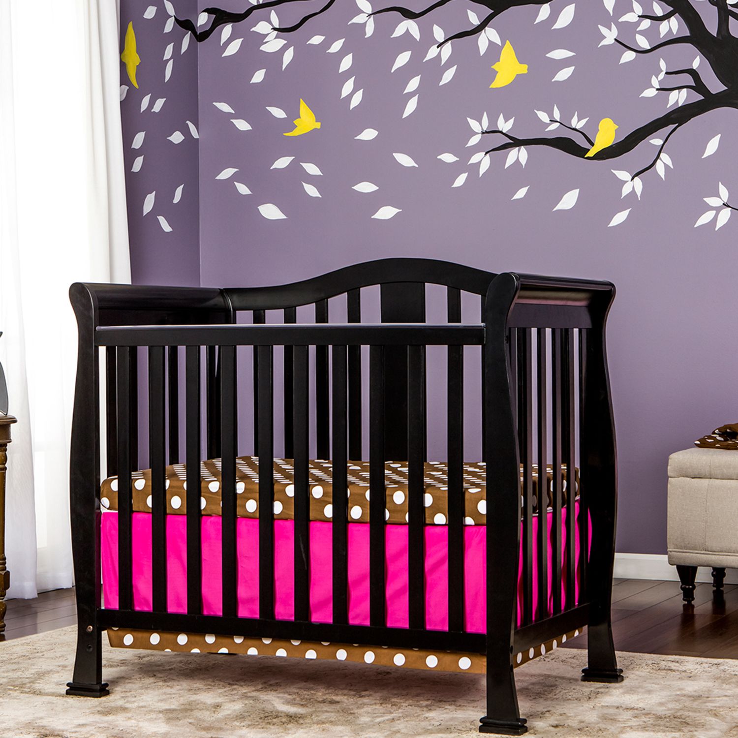 dream on me addison 4 in 1 convertible mini crib