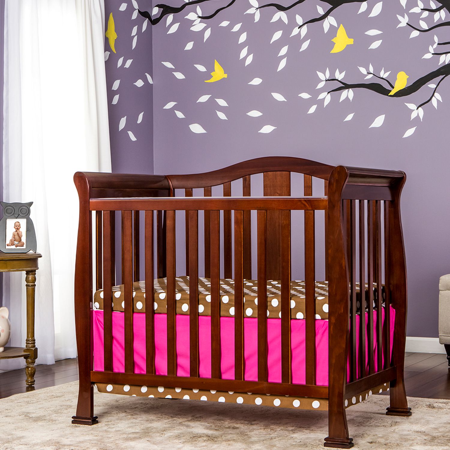 dream on me addison 4 in 1 convertible mini crib