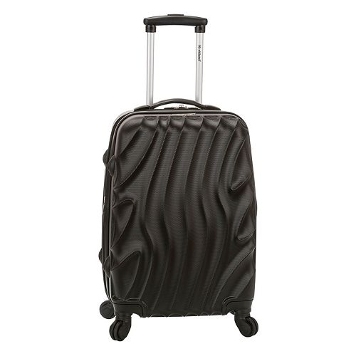 Rockland Melbourne 20Inch Hardside Wave Spinner CarryOn Luggage