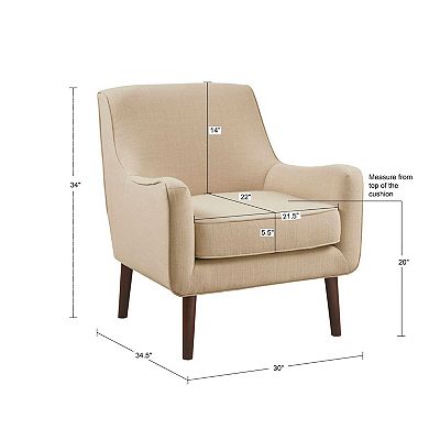 Madison Park Liam Mid-Century Accent Chair
