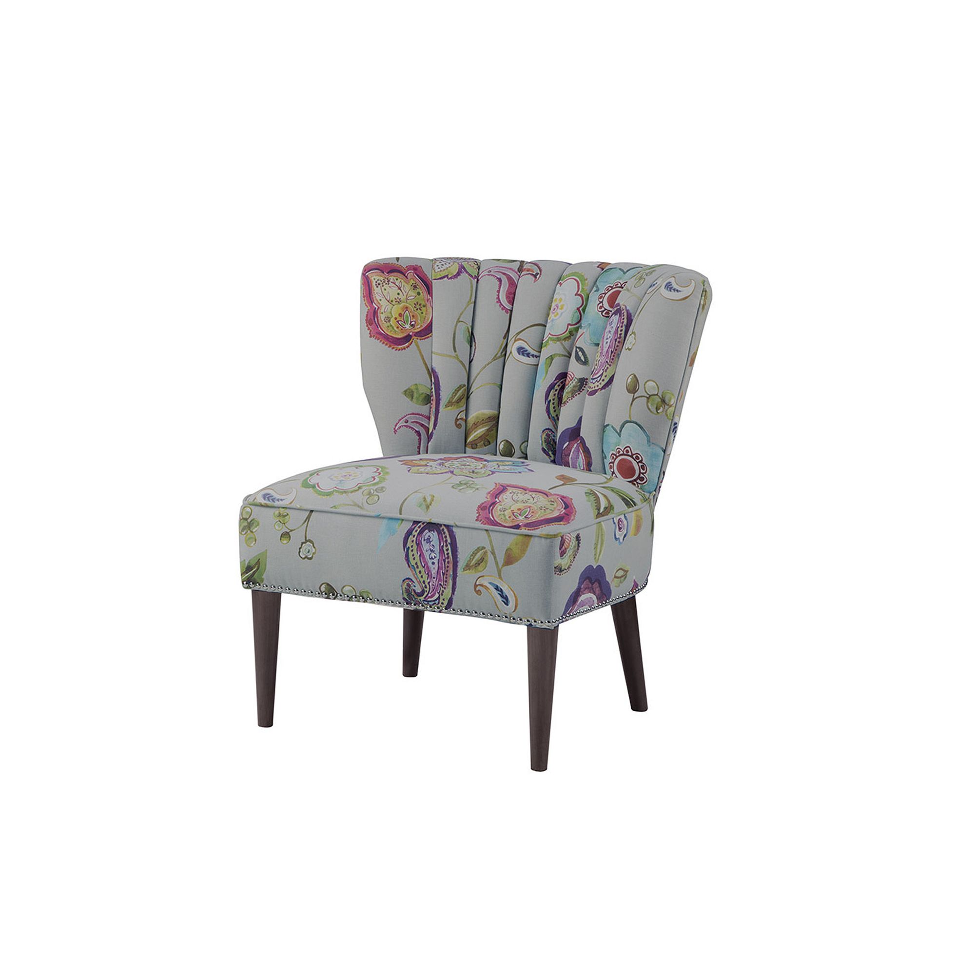 Madison Park Abby Accent Chair, Pink Team