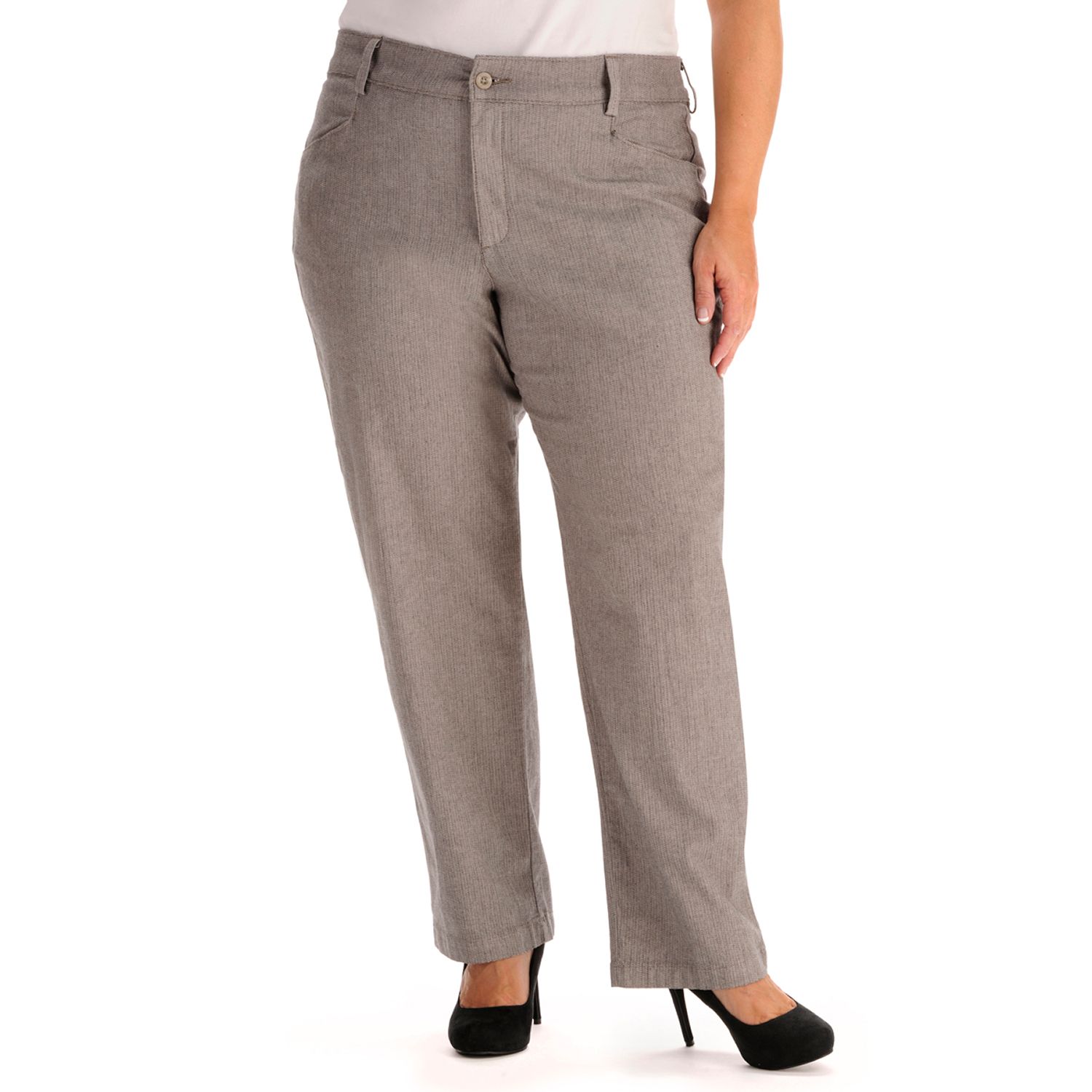 kohls lee relaxed fit pants