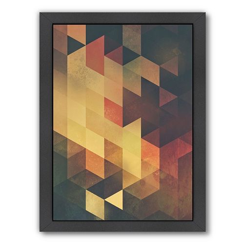 Americanflat Geometric Framed Wall Art