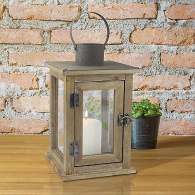 Stonebriar Collection Medium Rustic Lantern