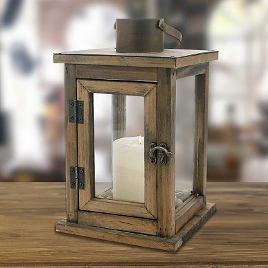 Stonebriar Collection Medium Rustic Lantern