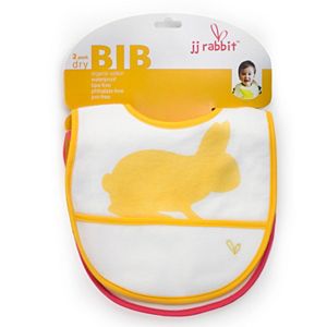 JJ Rabbit 2-pk. Organic dryBIB
