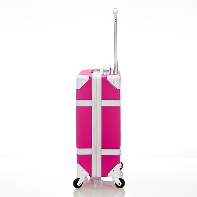 Rockland Stage Coach 20 Inch Hardside Spinner Carry On Luggage