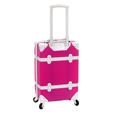 Rockland Stage Coach 20 Inch Hardside Spinner Carry On Luggage