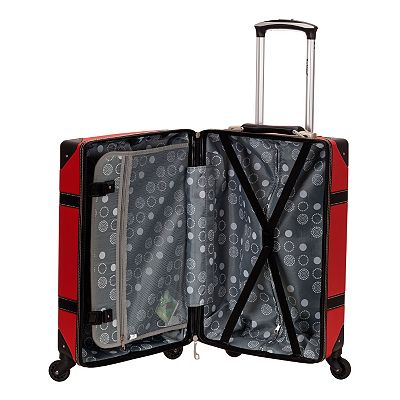 Rockland Stage Coach 20 Inch Hardside Spinner Carry On Luggage