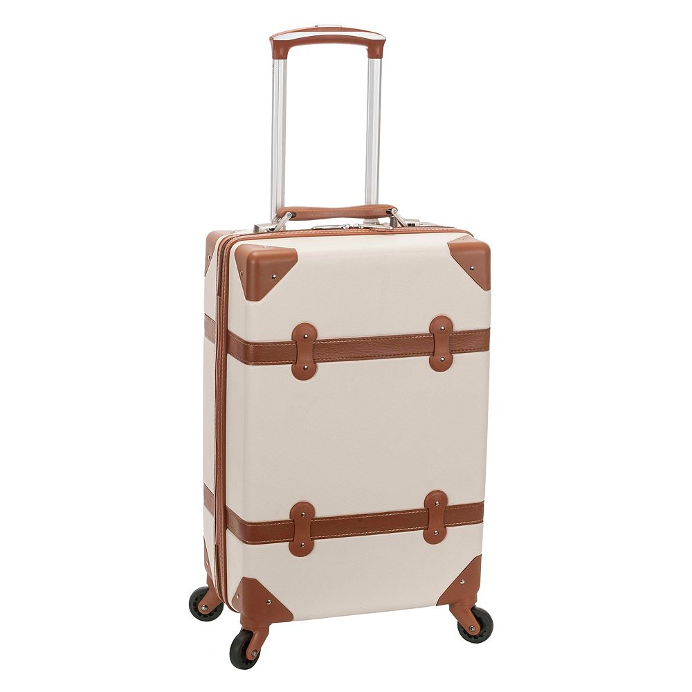 Rockland Stage Coach 20-Inch Hardside Spinner Carry-On Luggage