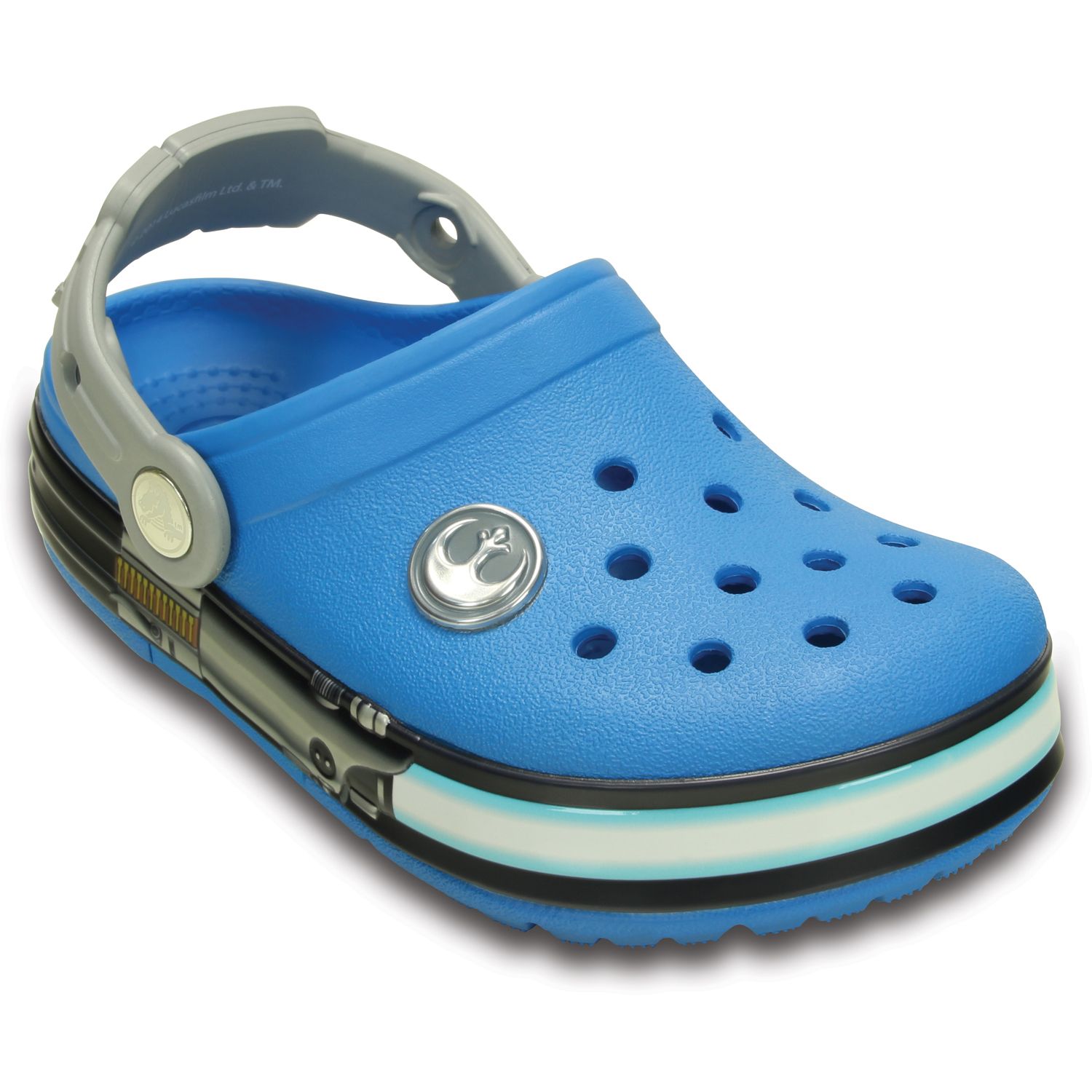 crocs blue shoes