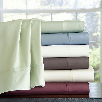 Pointehaven 400-Thread Count Combed Cotton Sheet Set or Pillowcases