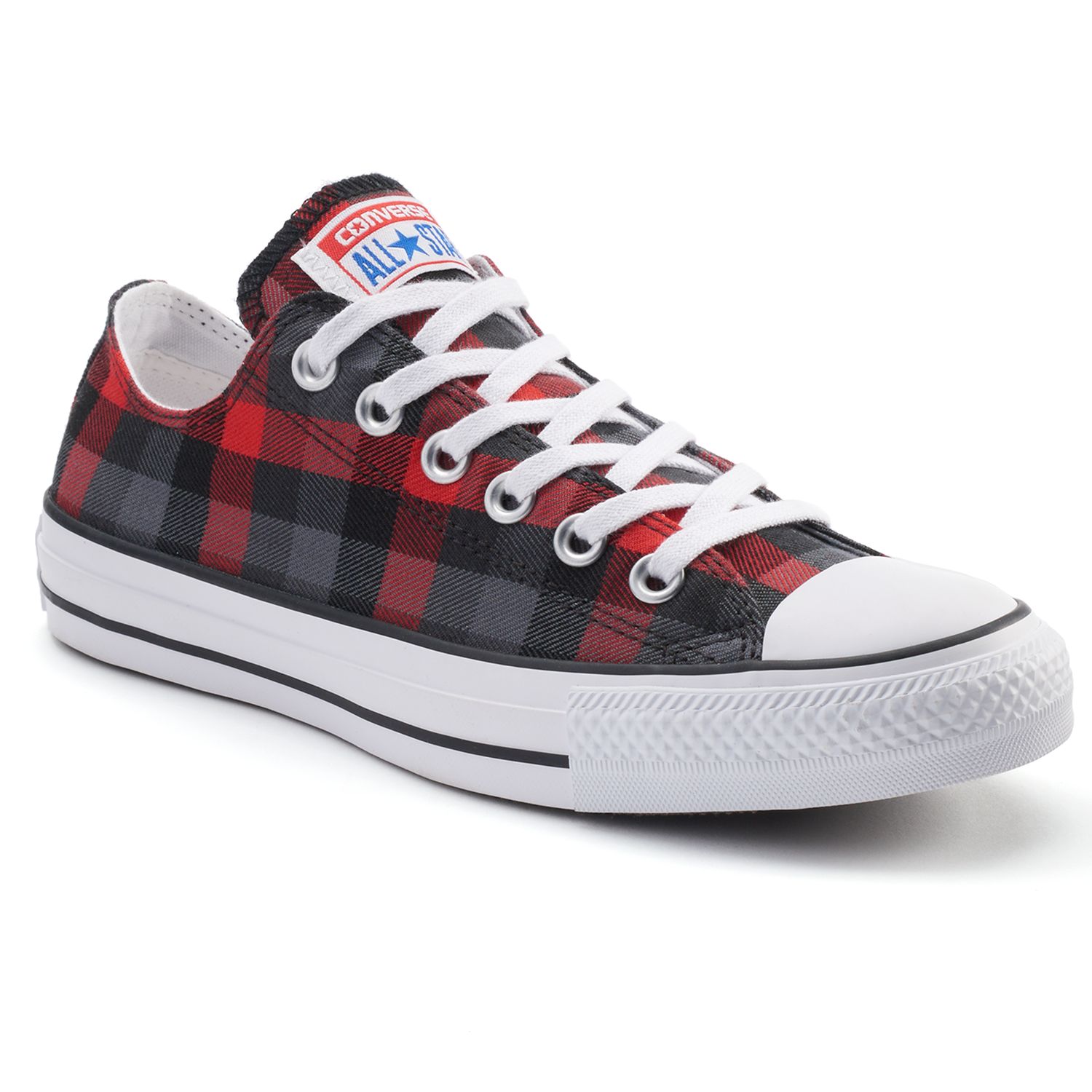 converse all star plaid