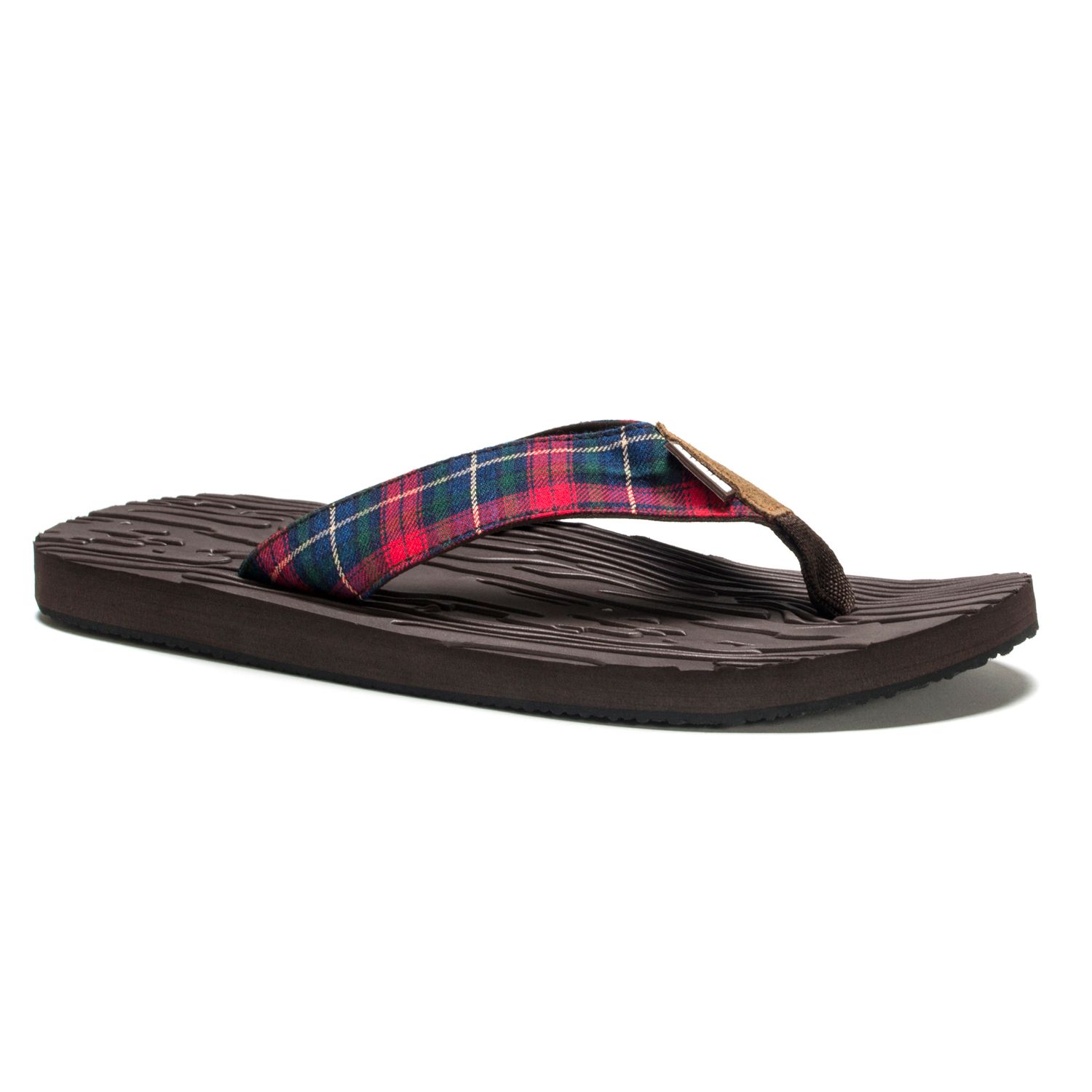 muk luks men's mason flip flops