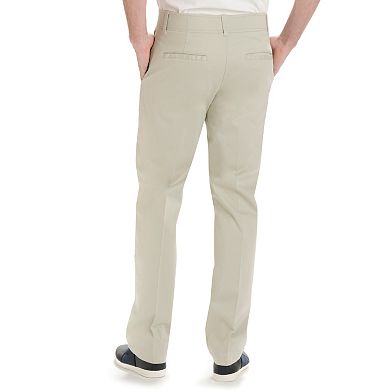 Men's Lee® Extreme Motion Straight Fit Flat Front Pants