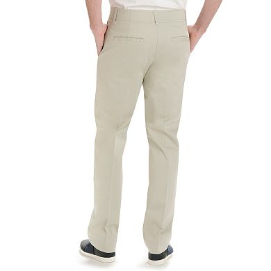 Men's Lee® Performance Series Extreme Comfort Khaki Straight-Fit Flat-Front Pants